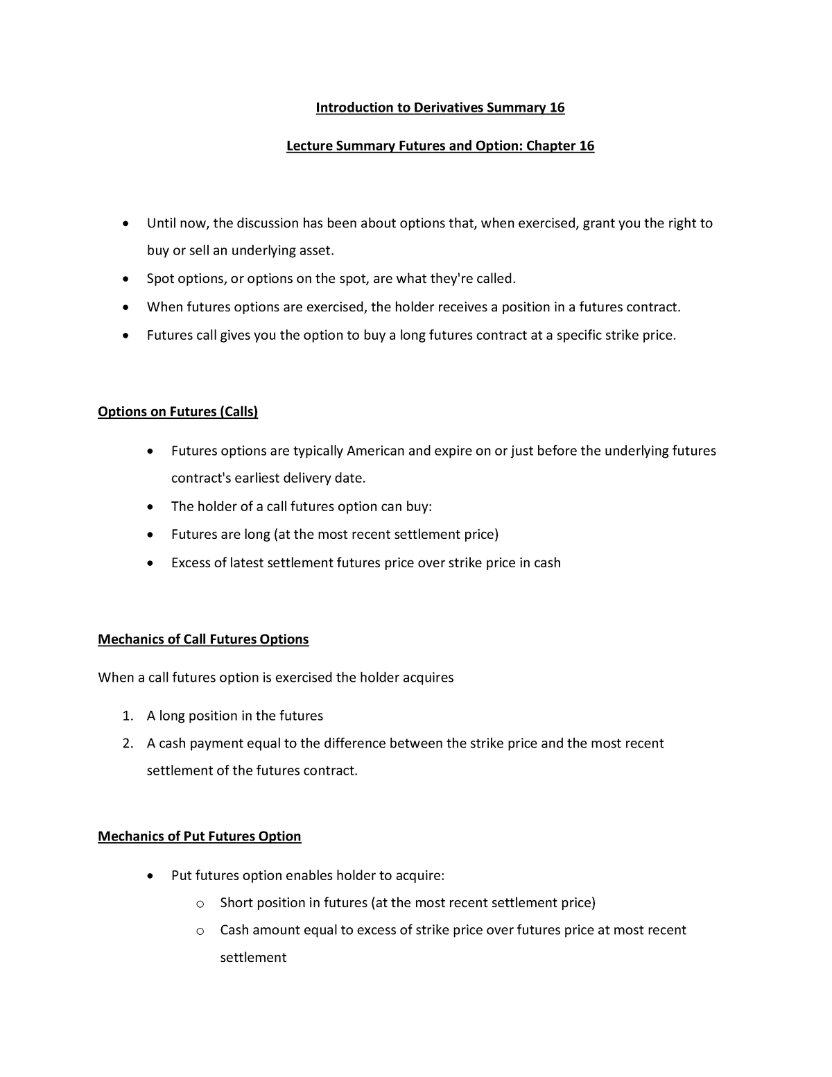 research paper topics derivatives