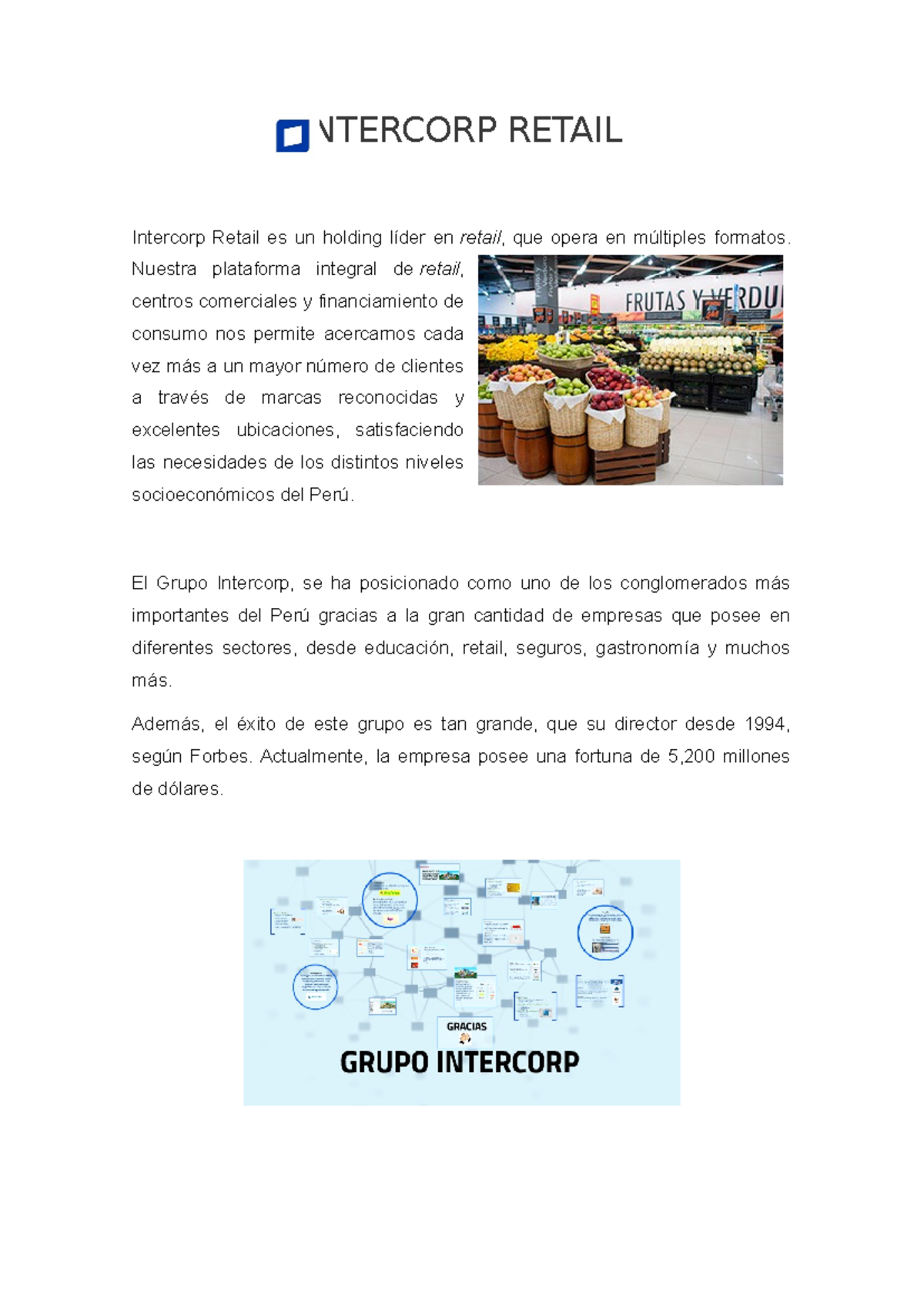 Intercorp Retail - Guiense - INTERCORP RETAIL Intercorp Retail es un ...
