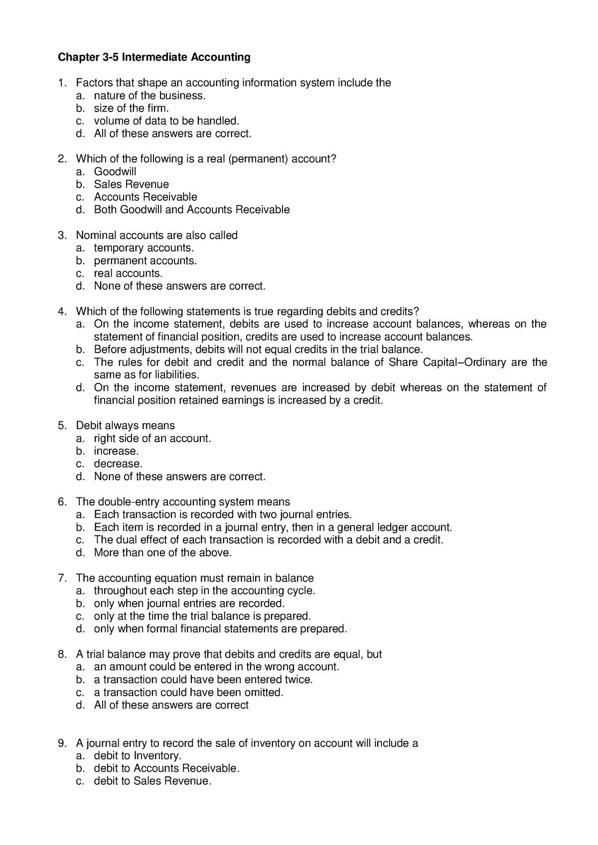 Latihan soal ch 3-5 - retained earnings - Chapter 3-5 Intermediate ...