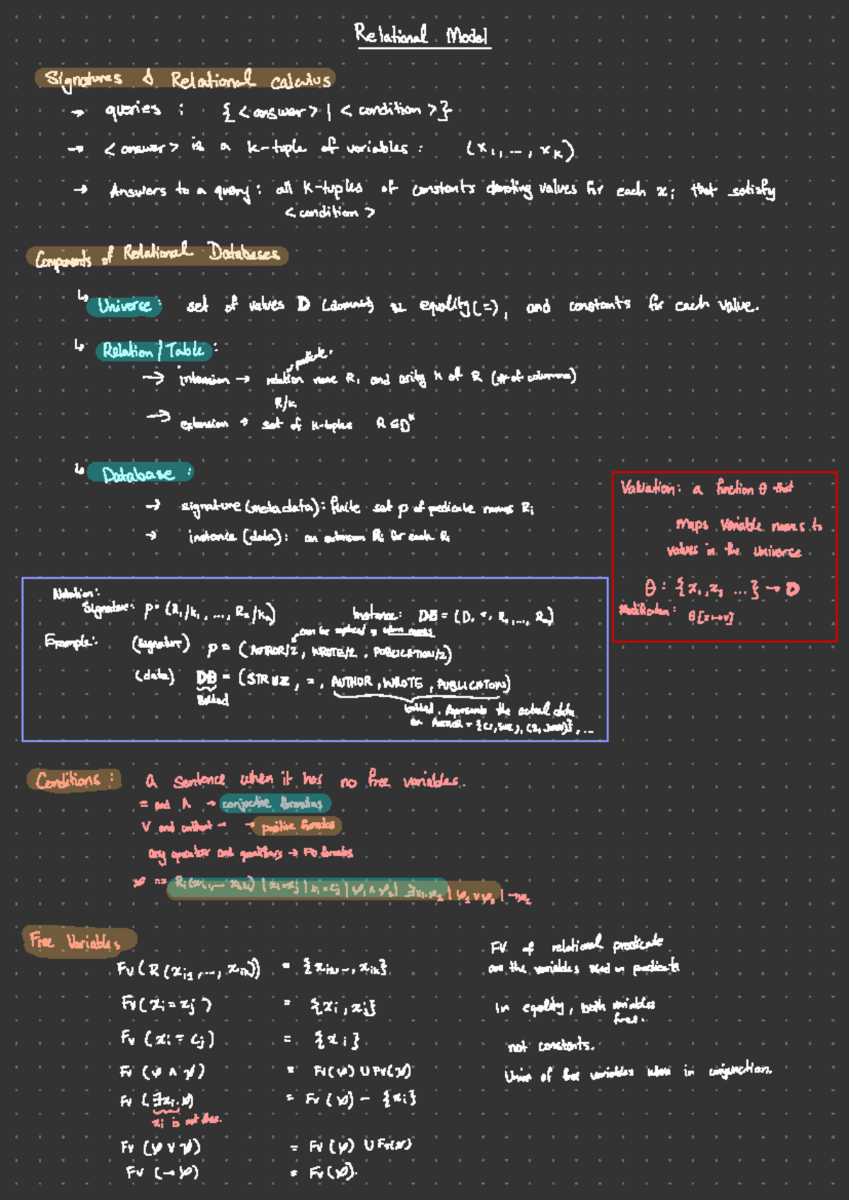 M2 - Introduction to Relational Calculus in Databases. - Relational ...