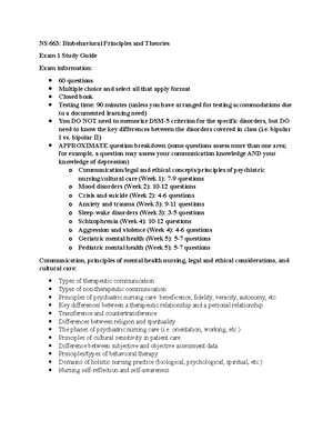 nursing case study mental health