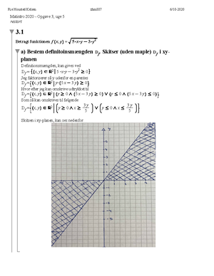 Noter Til Matematik Og økonomi - Noter Til Eksamen I Matematik B - Studocu