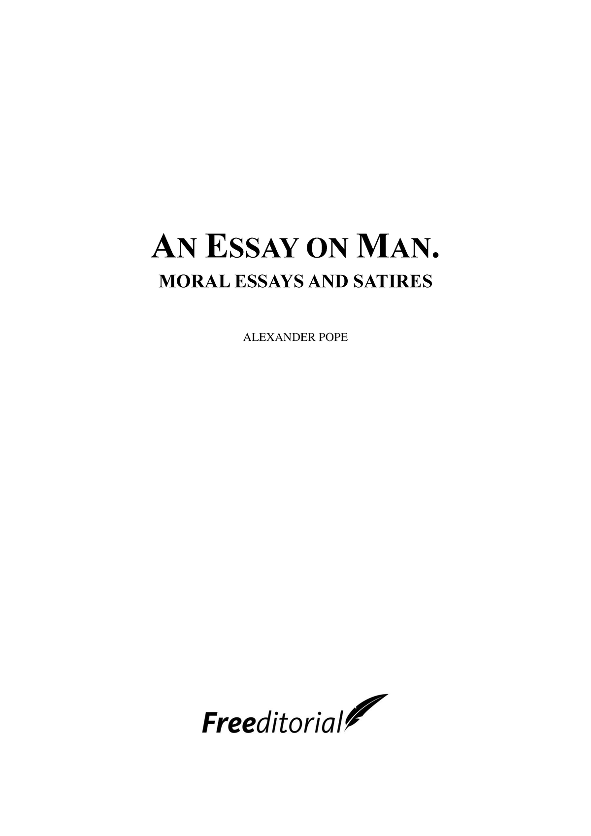 write an essay on common man