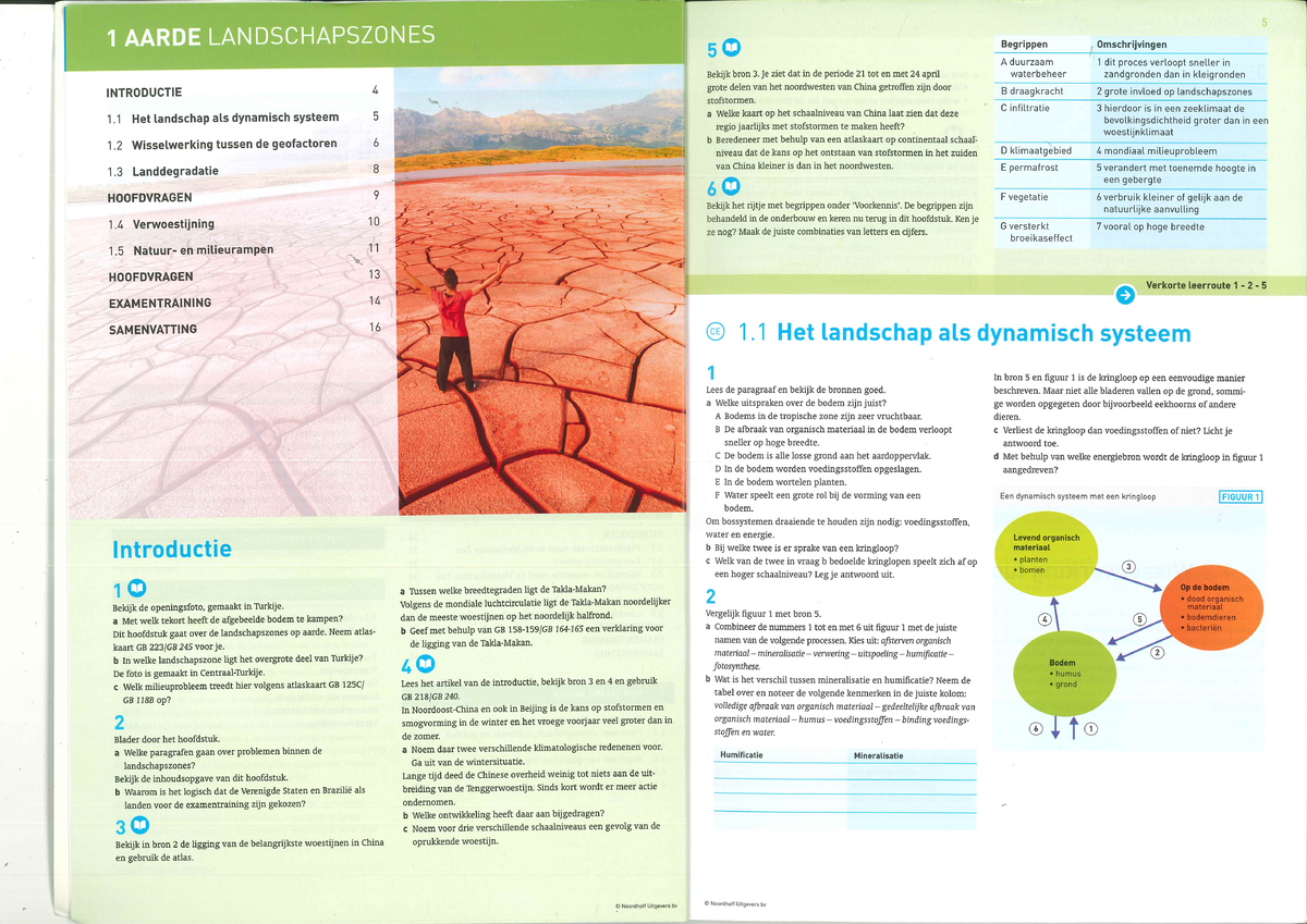 Klas 6, H1, werkboek - Aardrijkskunde - Studeersnel