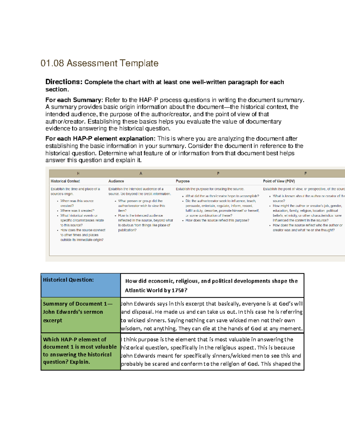 01 08 04 assignment template copy - 01 Assessment Template Directions ...