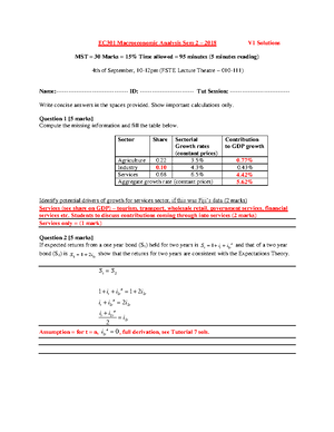 [Solved] Discuss random walk theory of GDP using demand and supply ...