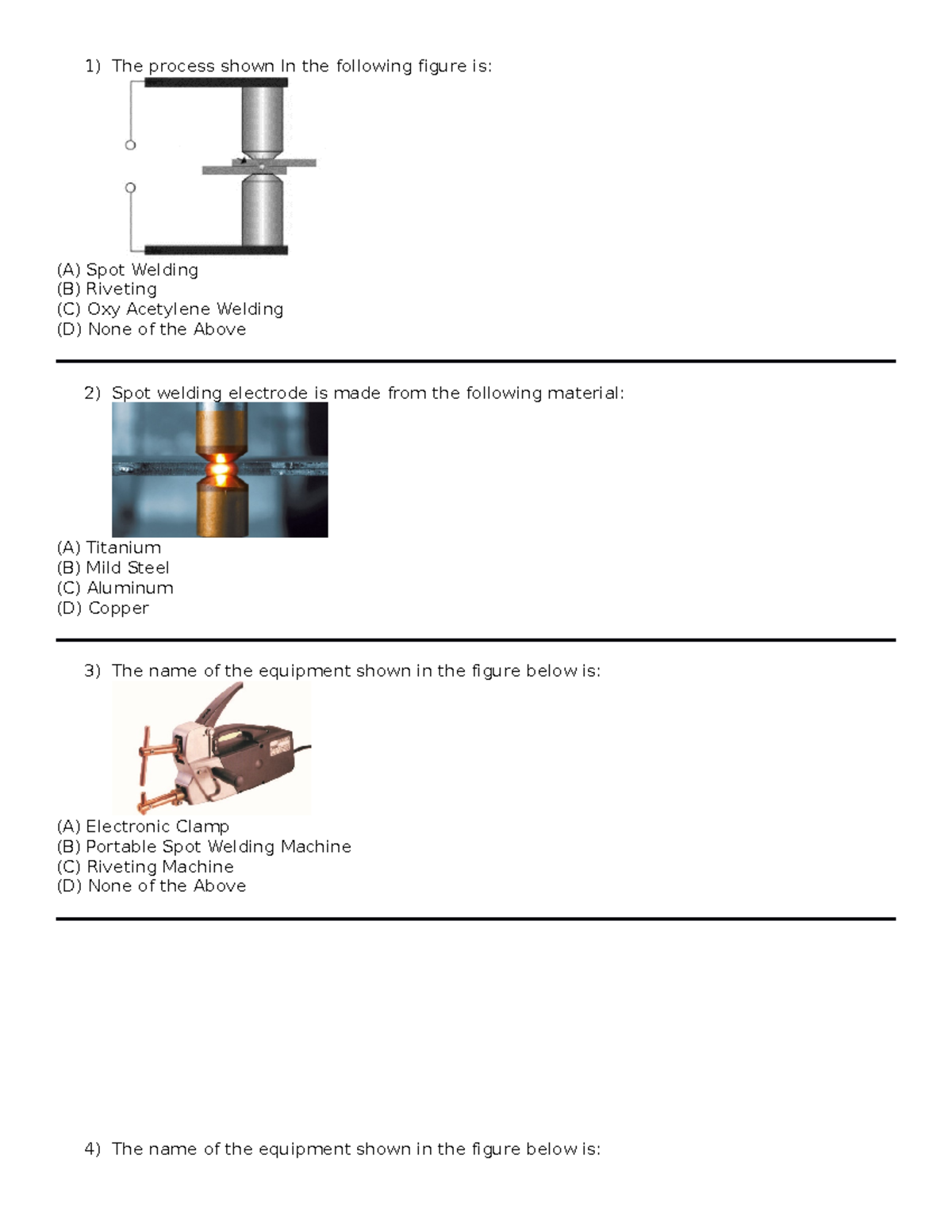 RW Spot Questions - The Process Shown In The Following Figure Is: (A ...