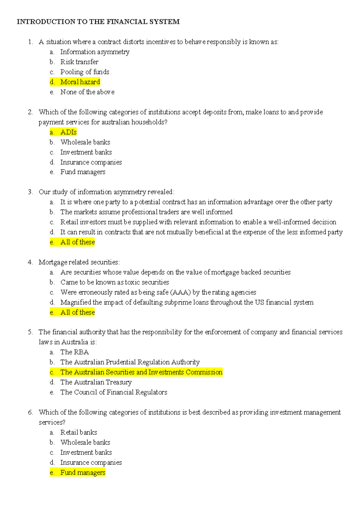 multiple-choice-quiz-introduction-to-the-financial-system-a-situation