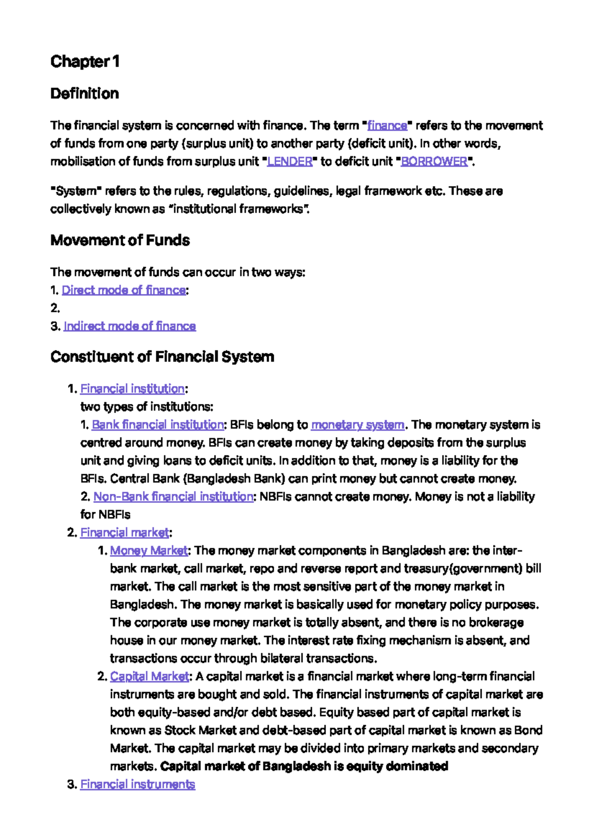 Mid term FIN603 - This is a comprehensive note for the discussion on ...