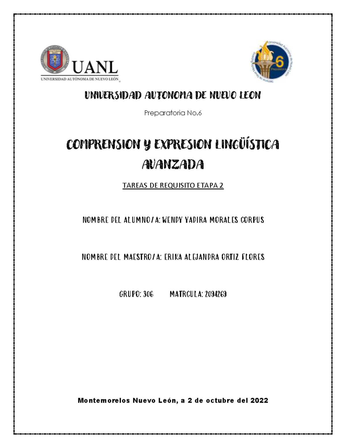 WYMC AR Etapa 2 Cy ELA - requisito - UNIVERSIDAD AUTONOMA DE NUEVO LEON ...