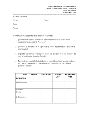 Cuadernillo-de-Ov - Cuadernillo De Orientacion Vocacional - Proceso De ...