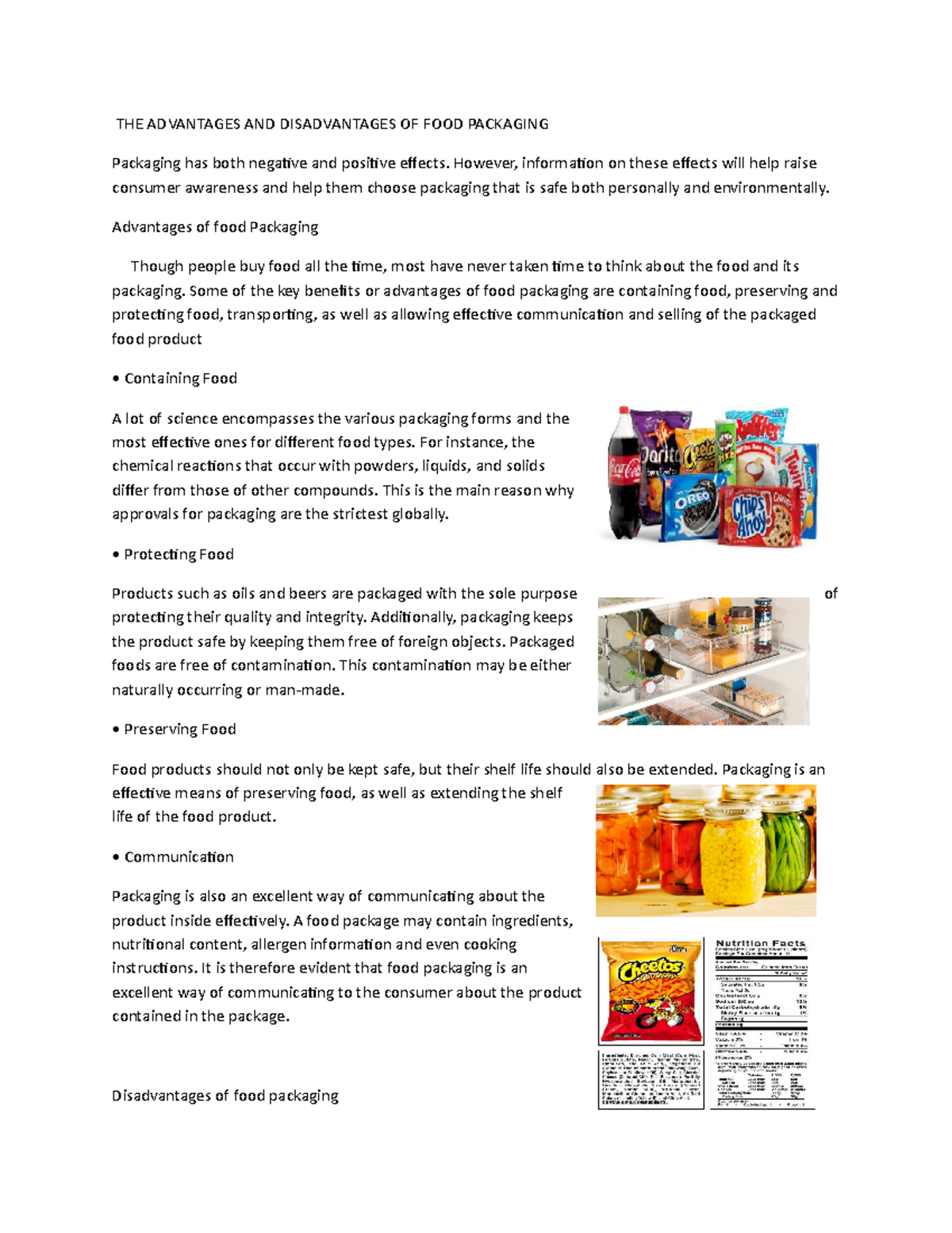 Disadvantages Of Packaging Meat With Carbon Monoxide