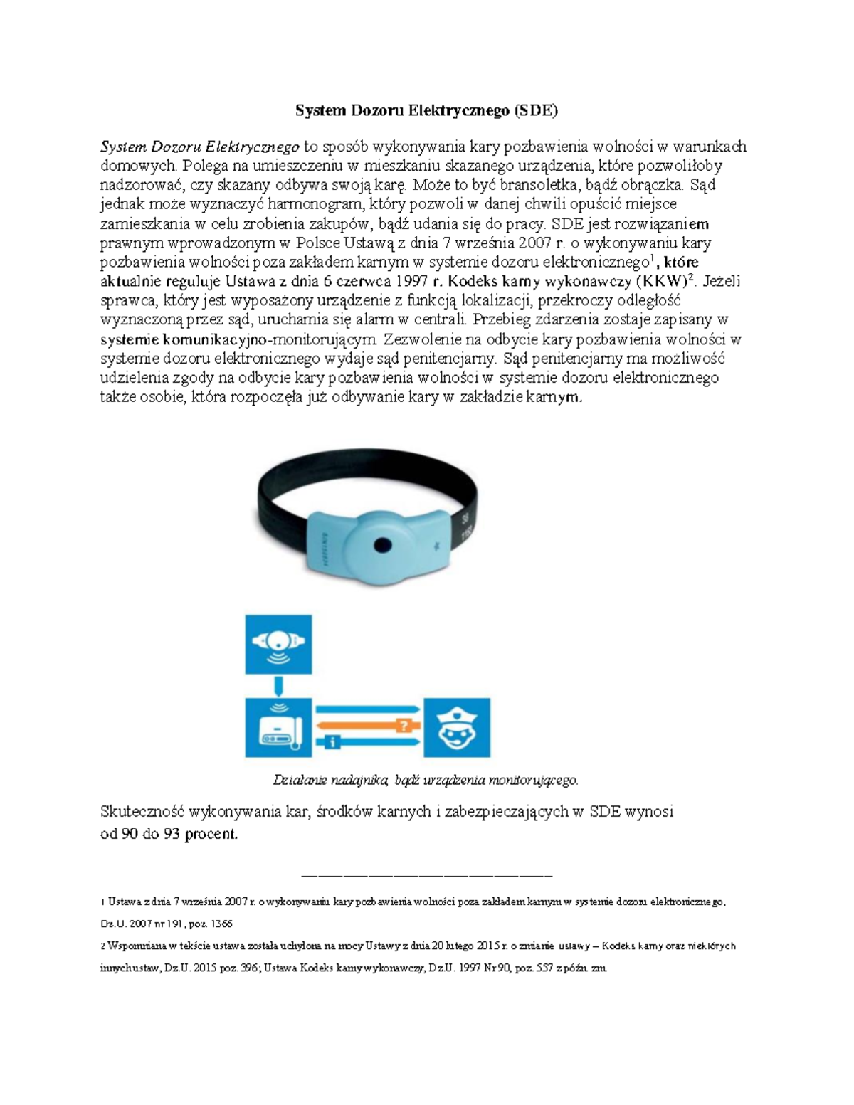 Bransa - dfdsf - System Dozoru Elektrycznego (SDE) System Dozoru ...