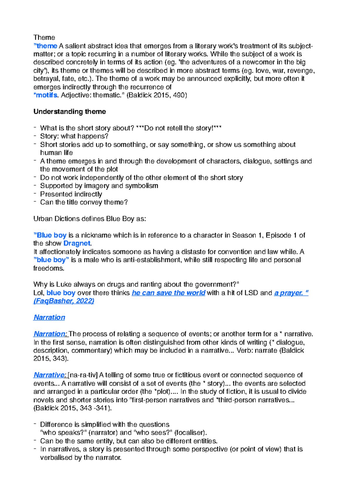 ENLL Notes - Theme 