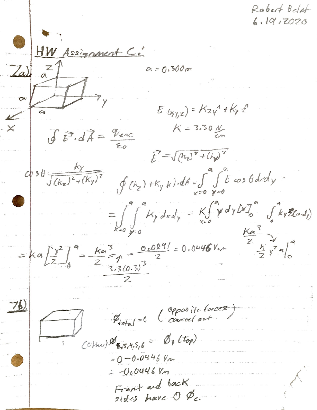 onramps physics homework 2