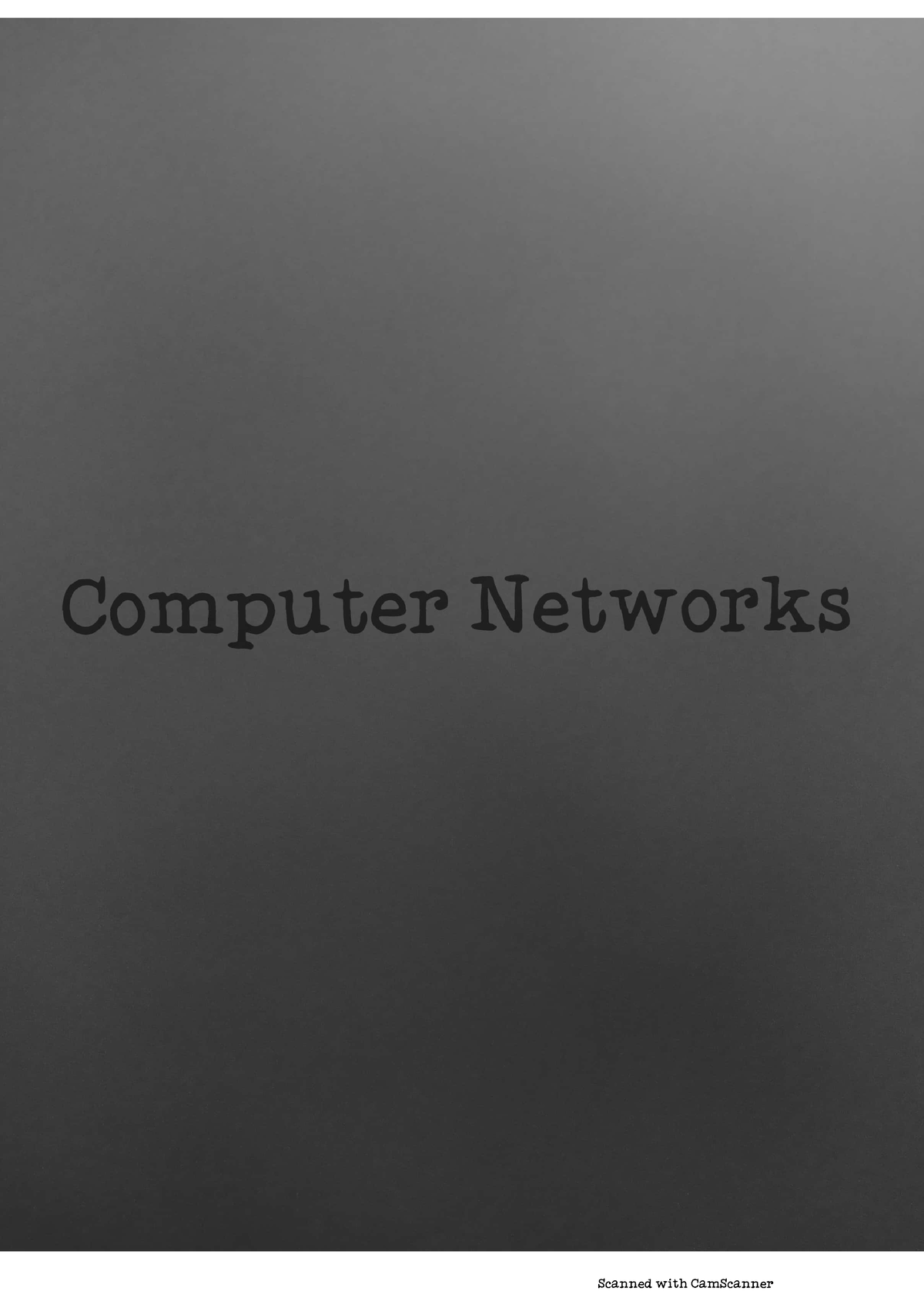 Computer Network Notes New - Studocu