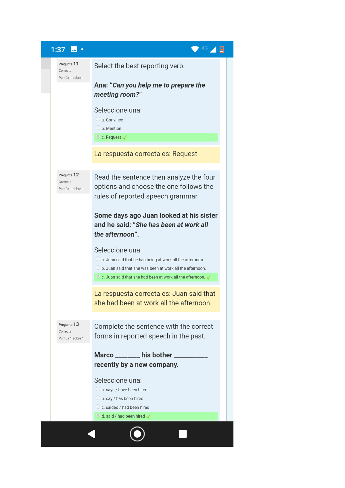 assignment 3 questionnaire u2 idioma extranjero iv