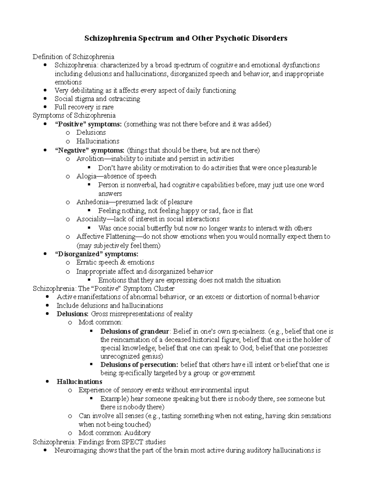 Schizophrenia Spectrum And Other Psychotic Disorders E Belief That One Is The Reincarnation 7411