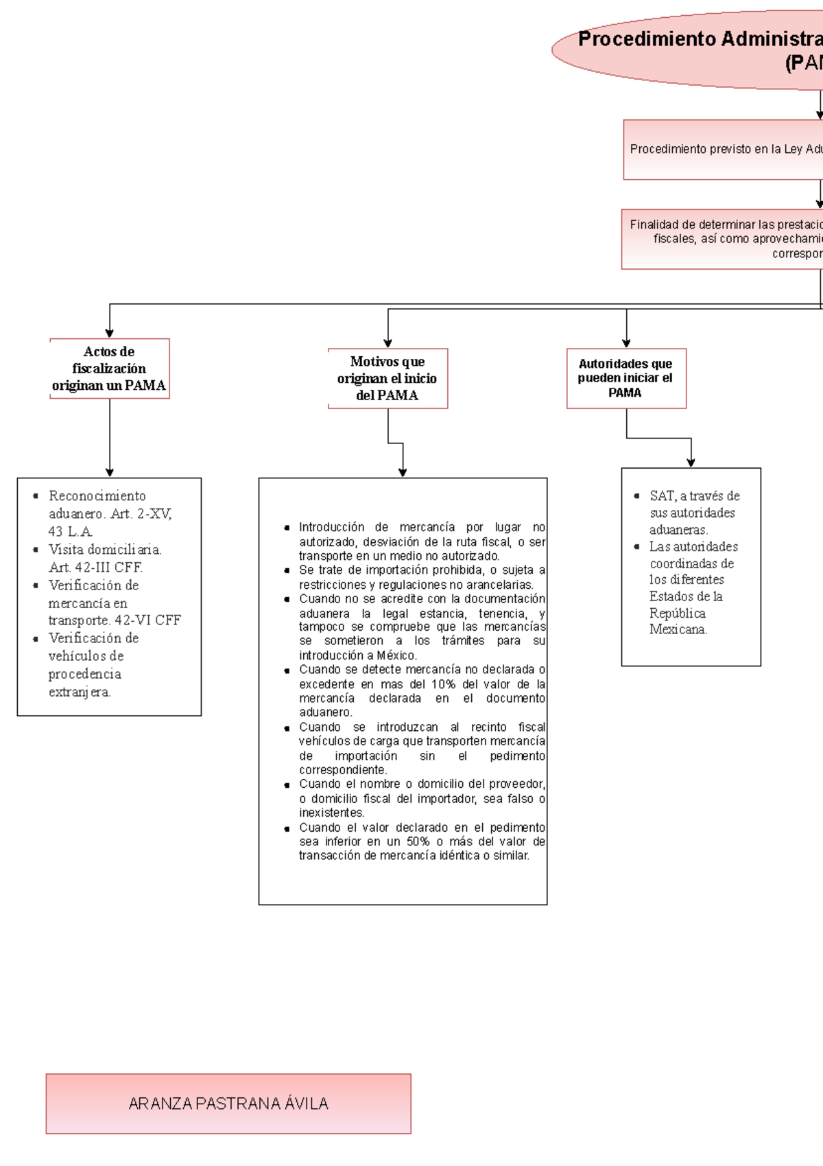 PAMA - Mapa Sobre El Procedimiento Administrativo En Materia Aduanera ...