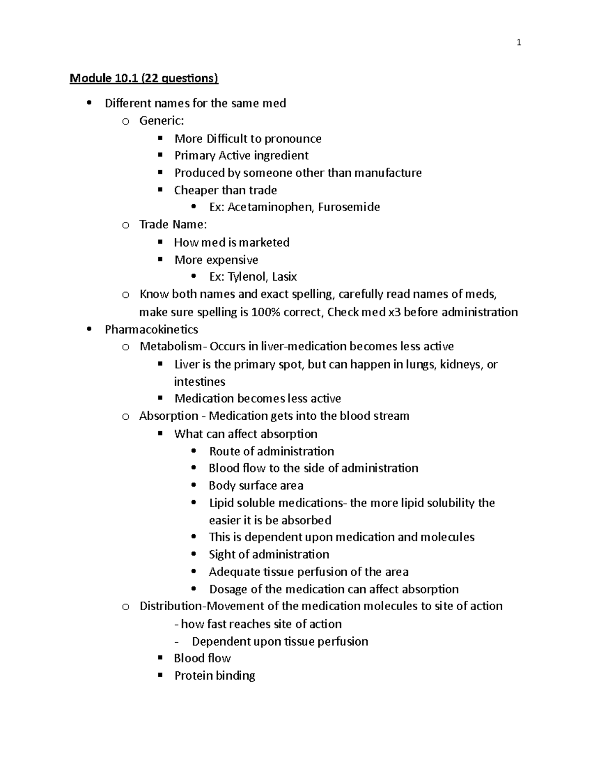 NS 125 Quiz #6 Review final study guide - Module 10 (22 questions ...