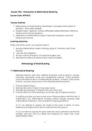 MATH 1302 Learning Journal Unit 3 - Answers to the Questions: 1 ...