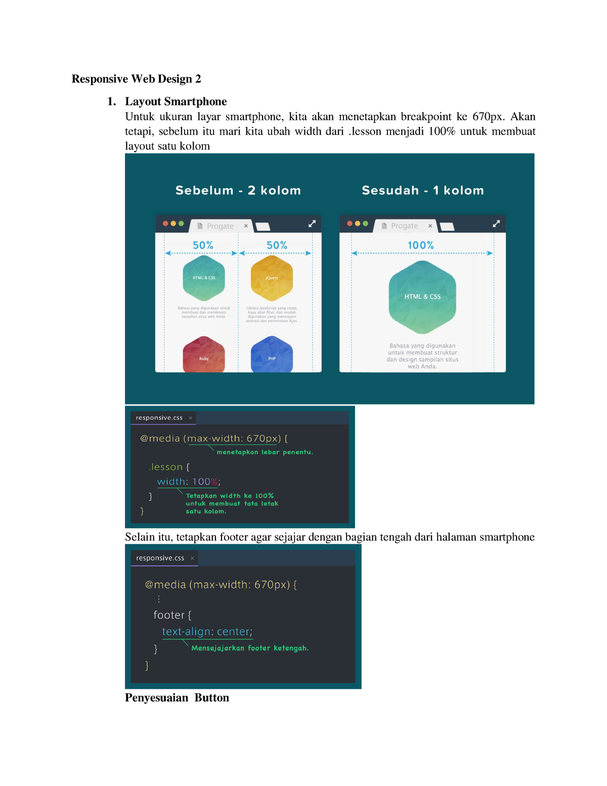 Responsive Web Design 2 - Akan Tetapi, Sebelum Itu Mari Kita Ubah Width ...