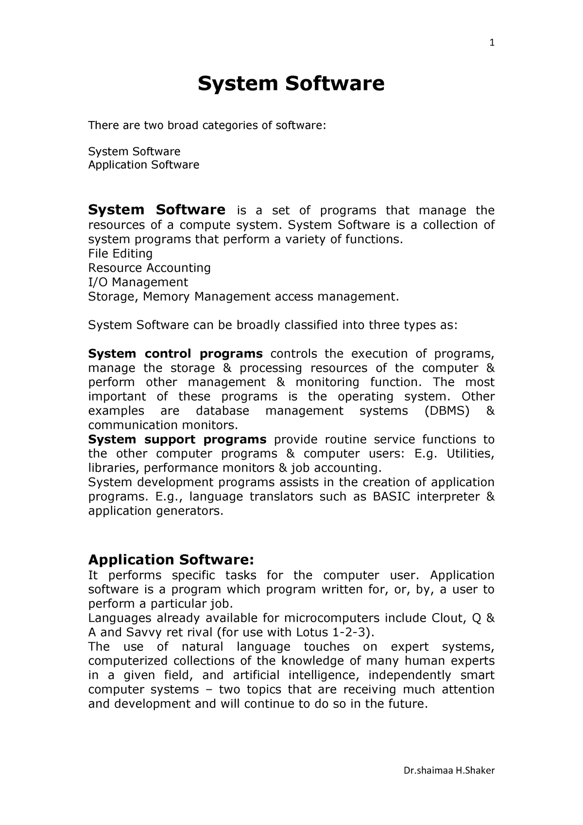 lec1-2-3-4-two-board-categories-of-system-software-system-software