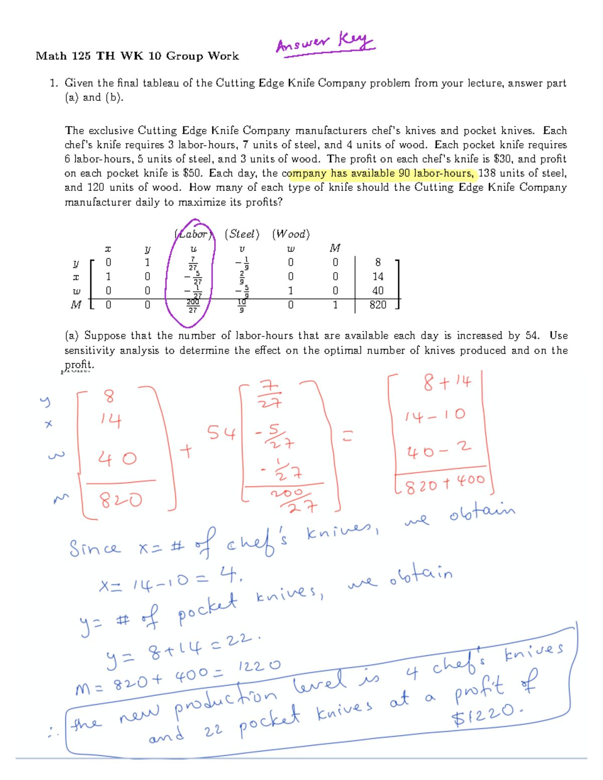 Math 125 Week 10 TH Solutions - MAT 660 - Studocu