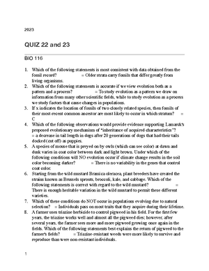 Lab 10 Animal Diversity 2 on campus 2022 - Harper College Bio116 ...