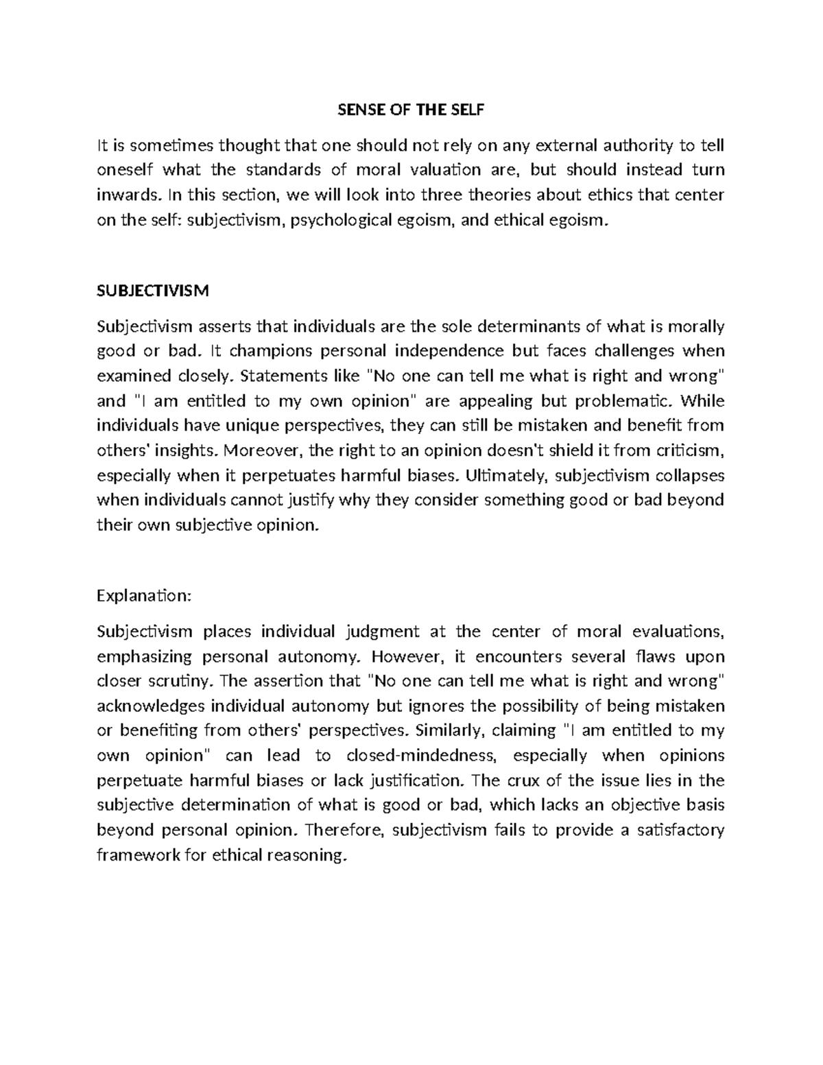 effectiveness of inventory management thesis