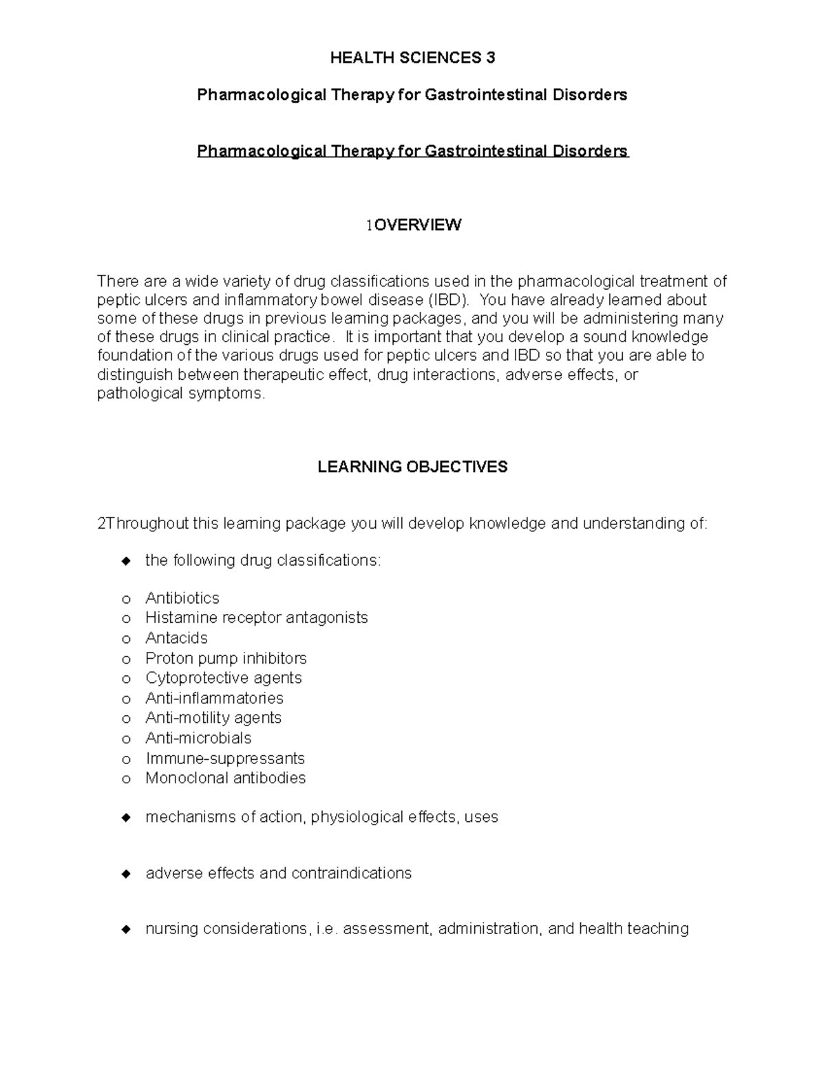 9-health-sciences-3-pharmacological-therapy-for-gastrointestinal