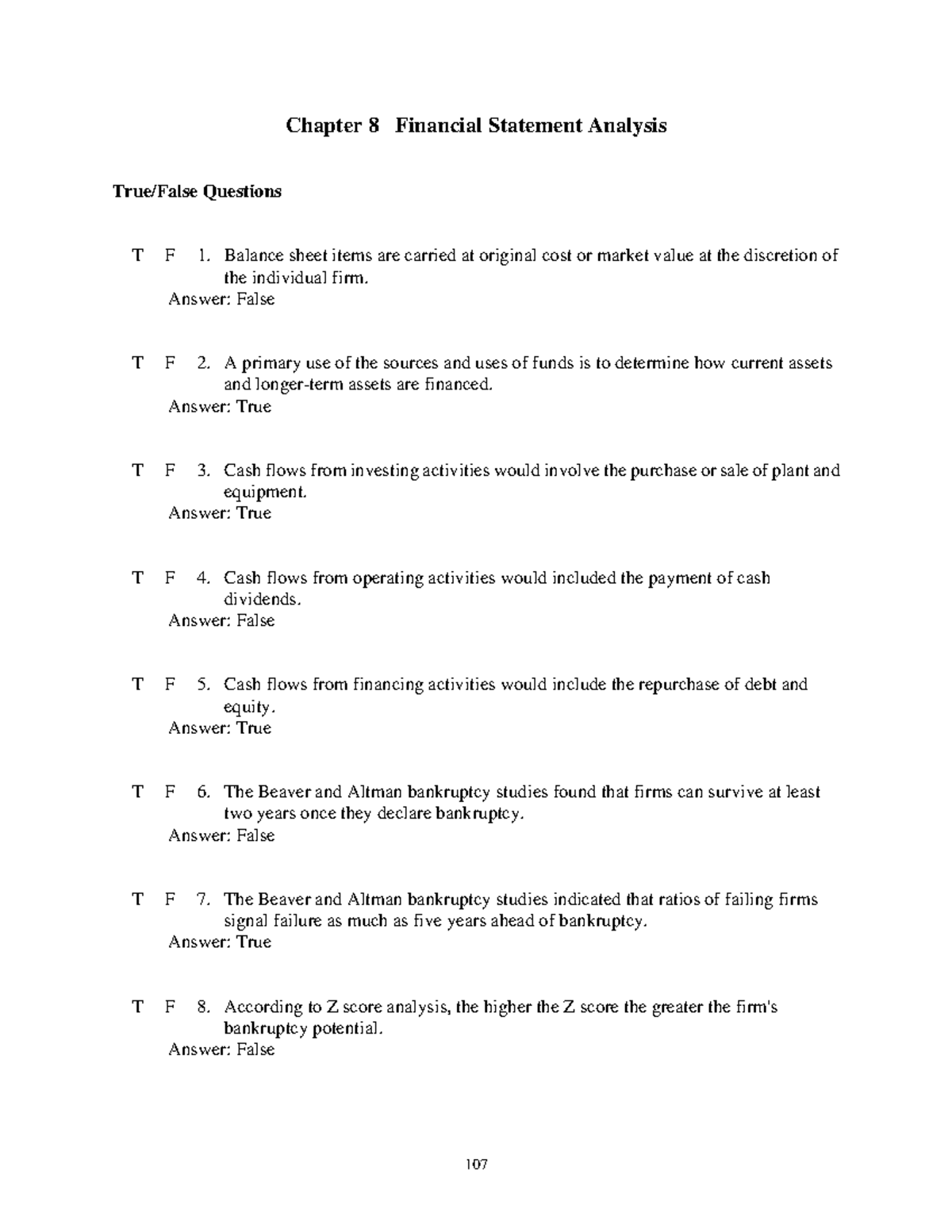 financial statement analysis mcq balance sheet items are carried at original cost or market value studocu oci income of account excel template