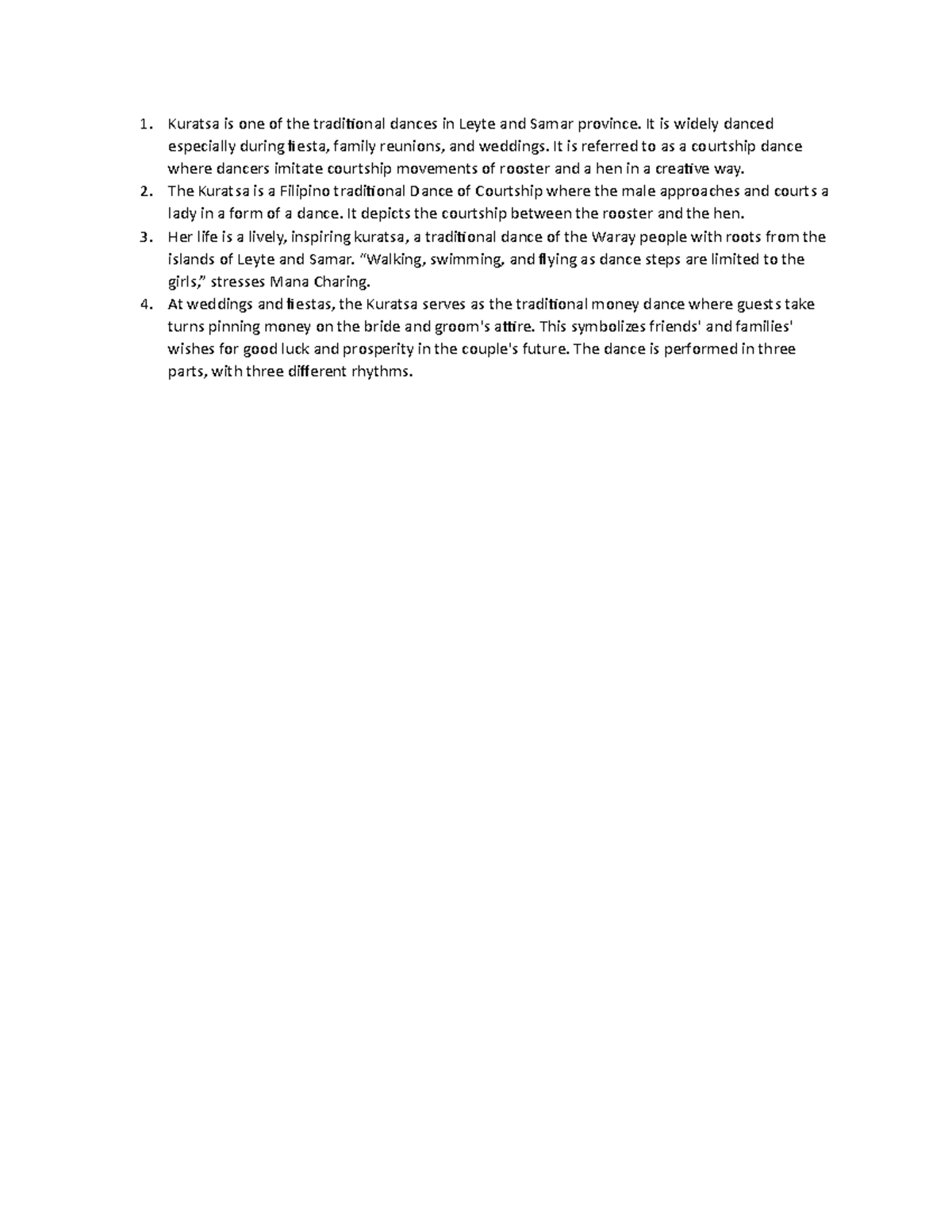 Document (2) (34) - NA - Kuratsa is one of the traditional dances in ...