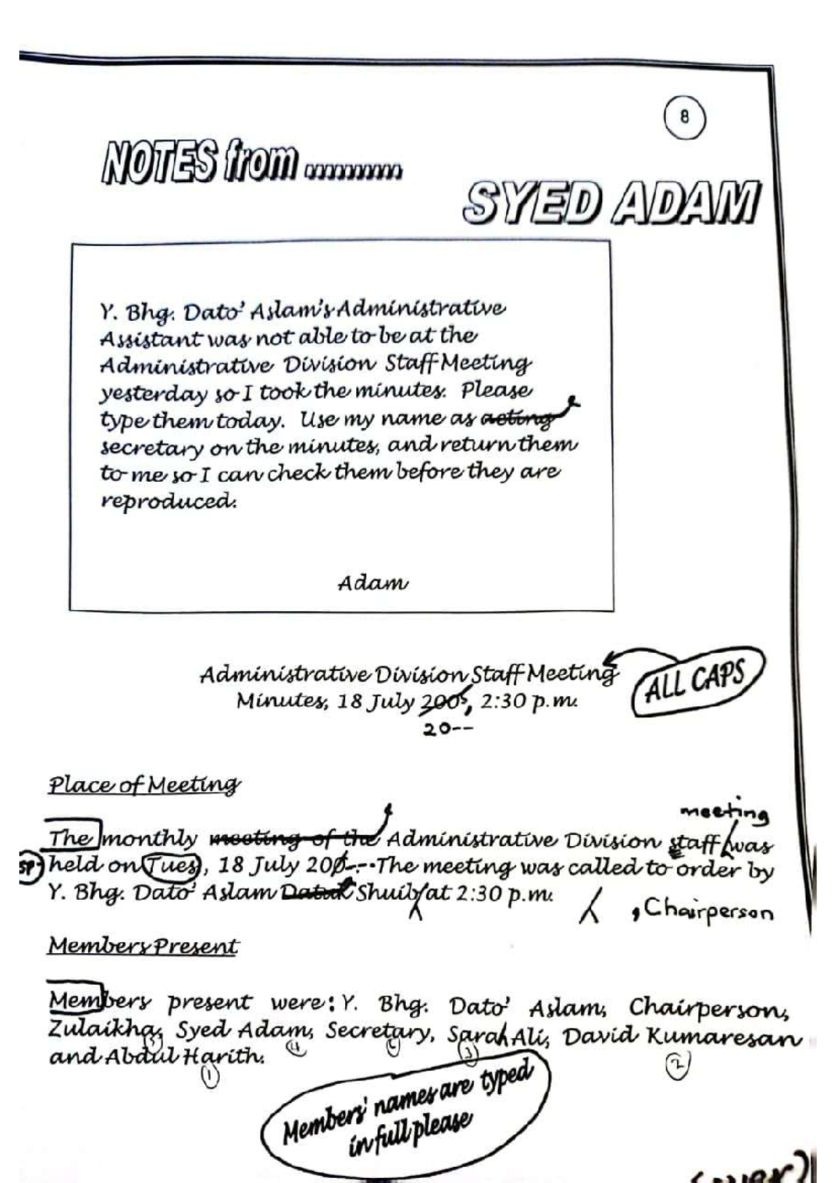 Original MOM - Notes - Document Processing ll - Studocu