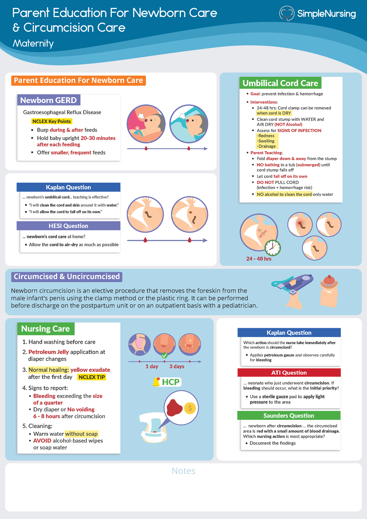 3 - Umbilical Cord & Circumcision Care - Parent Education For Newborn ...