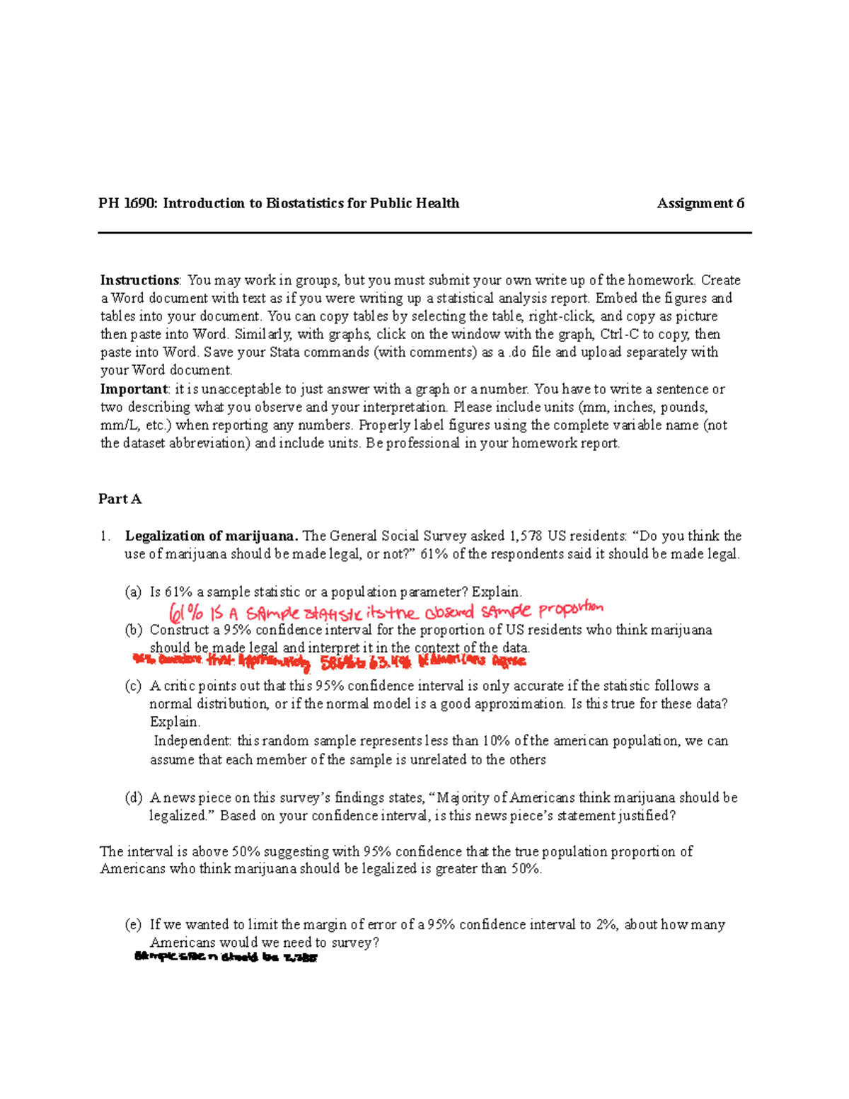 Homework 6-SP2023 - PH 1690: Introduction to Biostatistics for Public ...