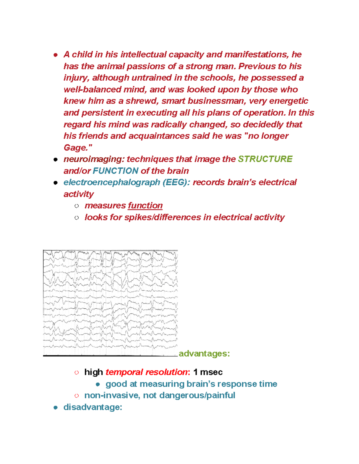Psychology 3 - lecture notes - A child in his intellectual capacity and ...
