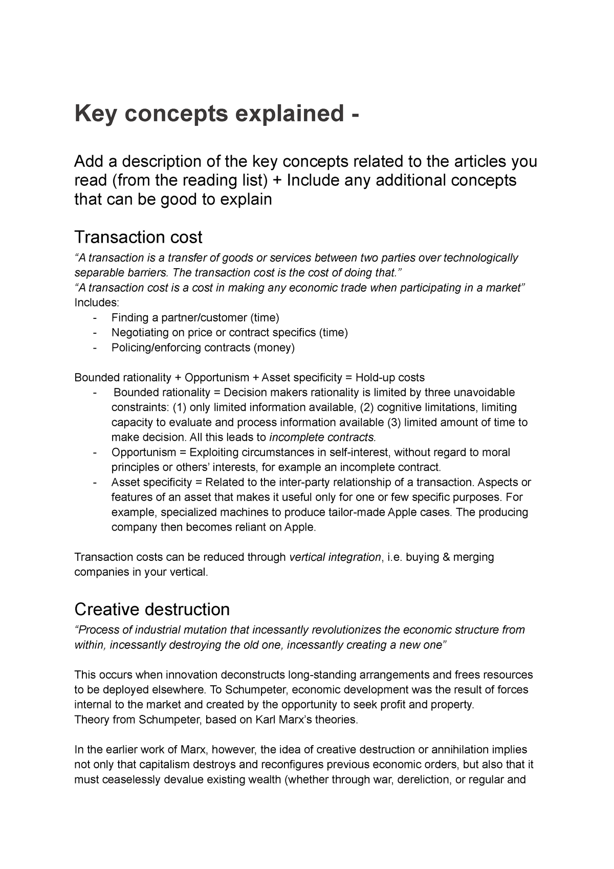 key-concepts-sammanfattning-technological-change-industrial