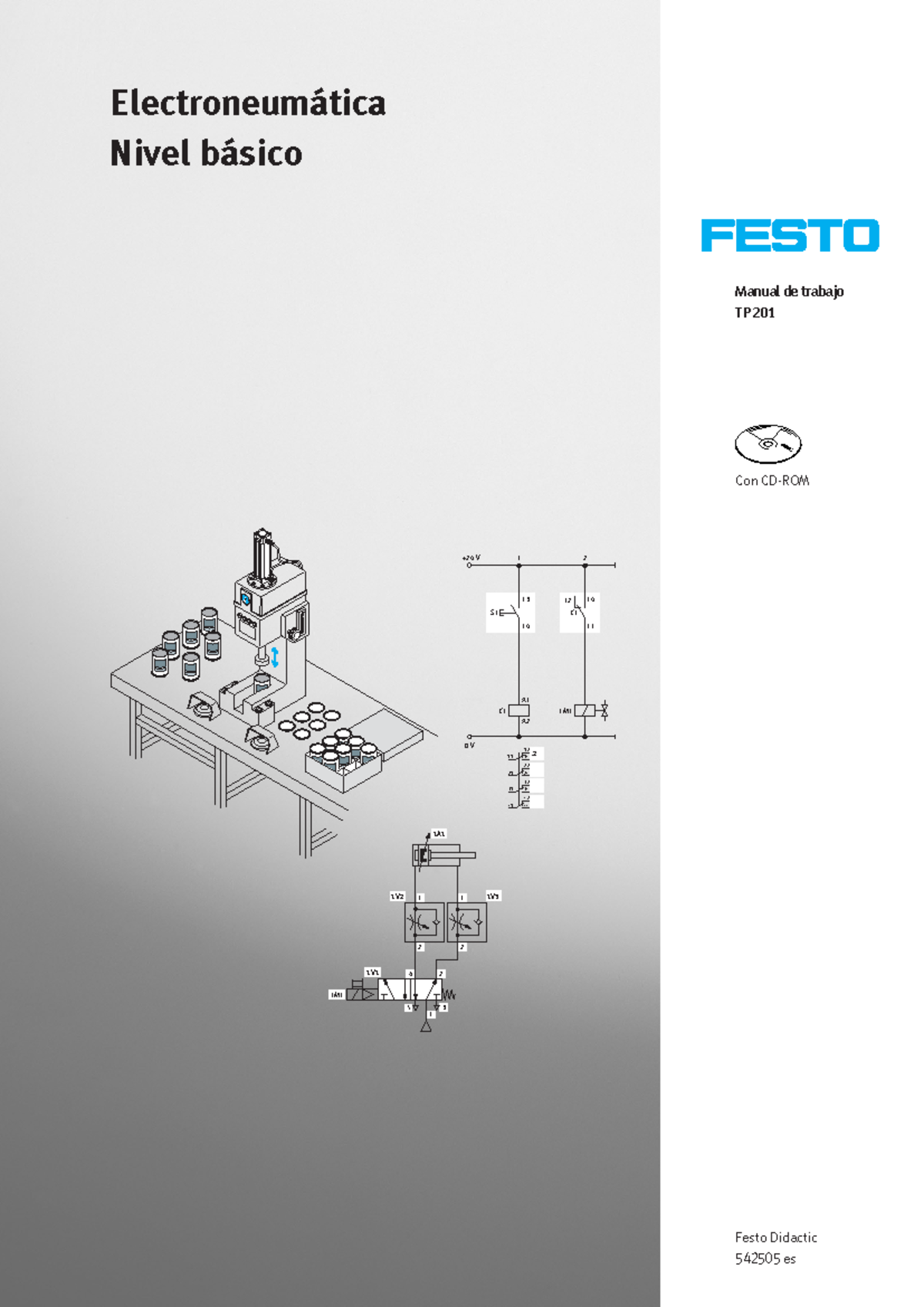 Electroneumática Nivel básico - Festo Didactic - Manual de trabajo Con ...