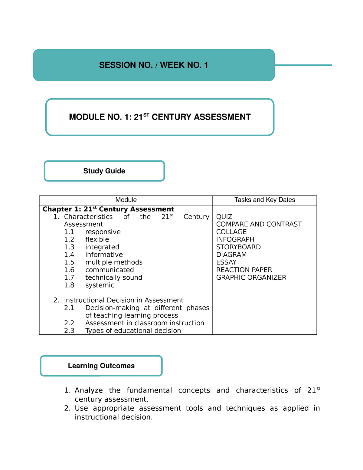 profed-11-module-1-21st-century-assessment-module-tasks-and-key