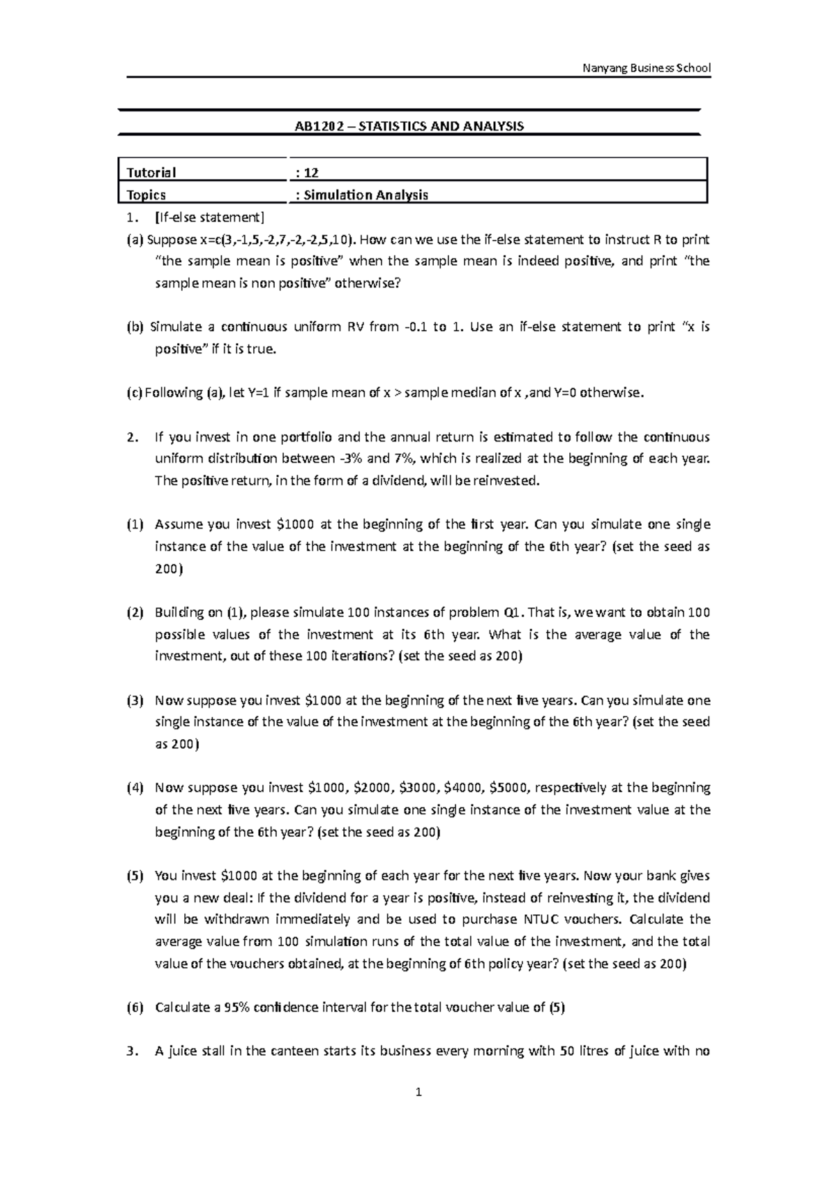 statistics-analysis-questions-week-12-nanyang-business-school