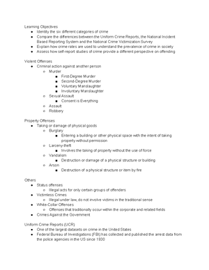 Chapter Four Explanations of Criminal Behavior - What is a Theory of ...