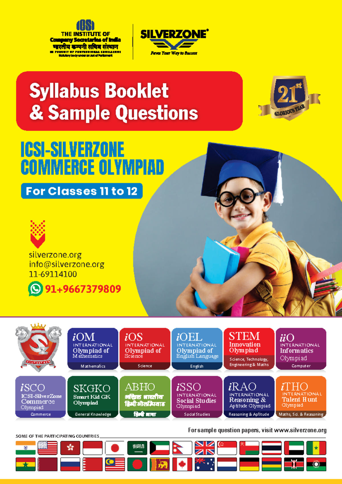 ISCO Syllabus And Sample Question - SOME OF THE PARTICIPATING COUNTRIES ...