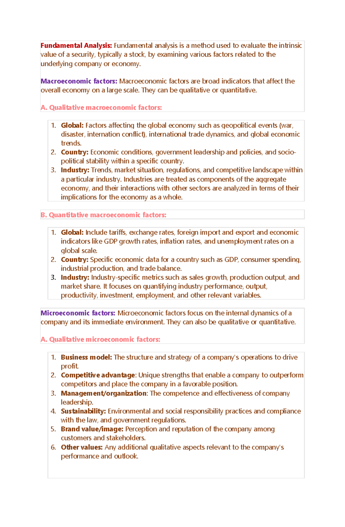 Fundamental-Analysis - Fundamental Analysis: Fundamental analysis is a ...