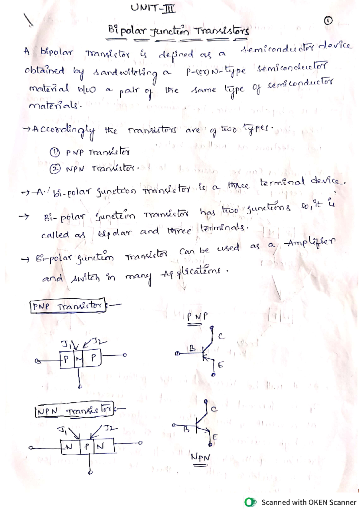 BE UNIT III - Material - Basic Electrical And Electronics Engineering ...