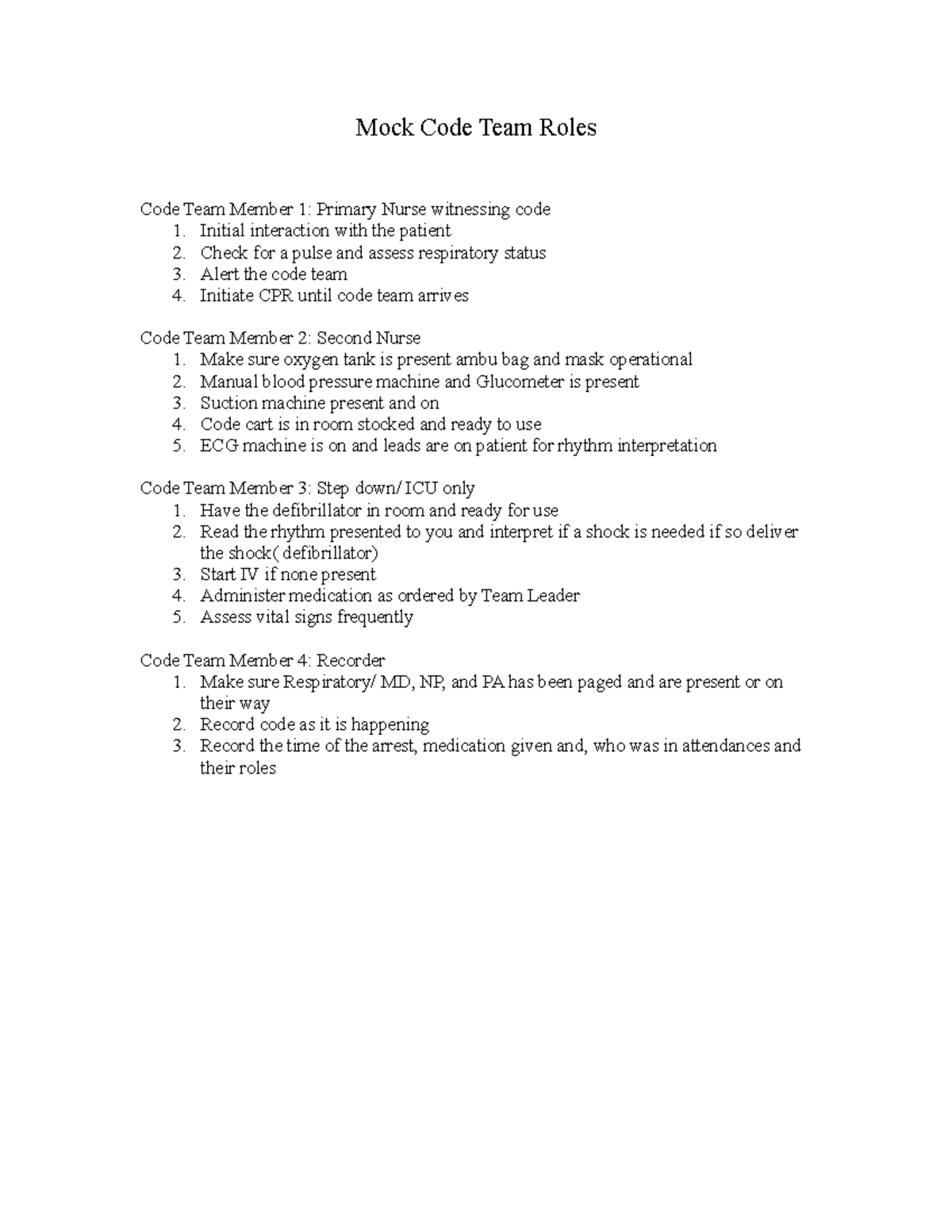 Mock Code Team Roles - mock code - Mock Code Team Roles Code Team ...