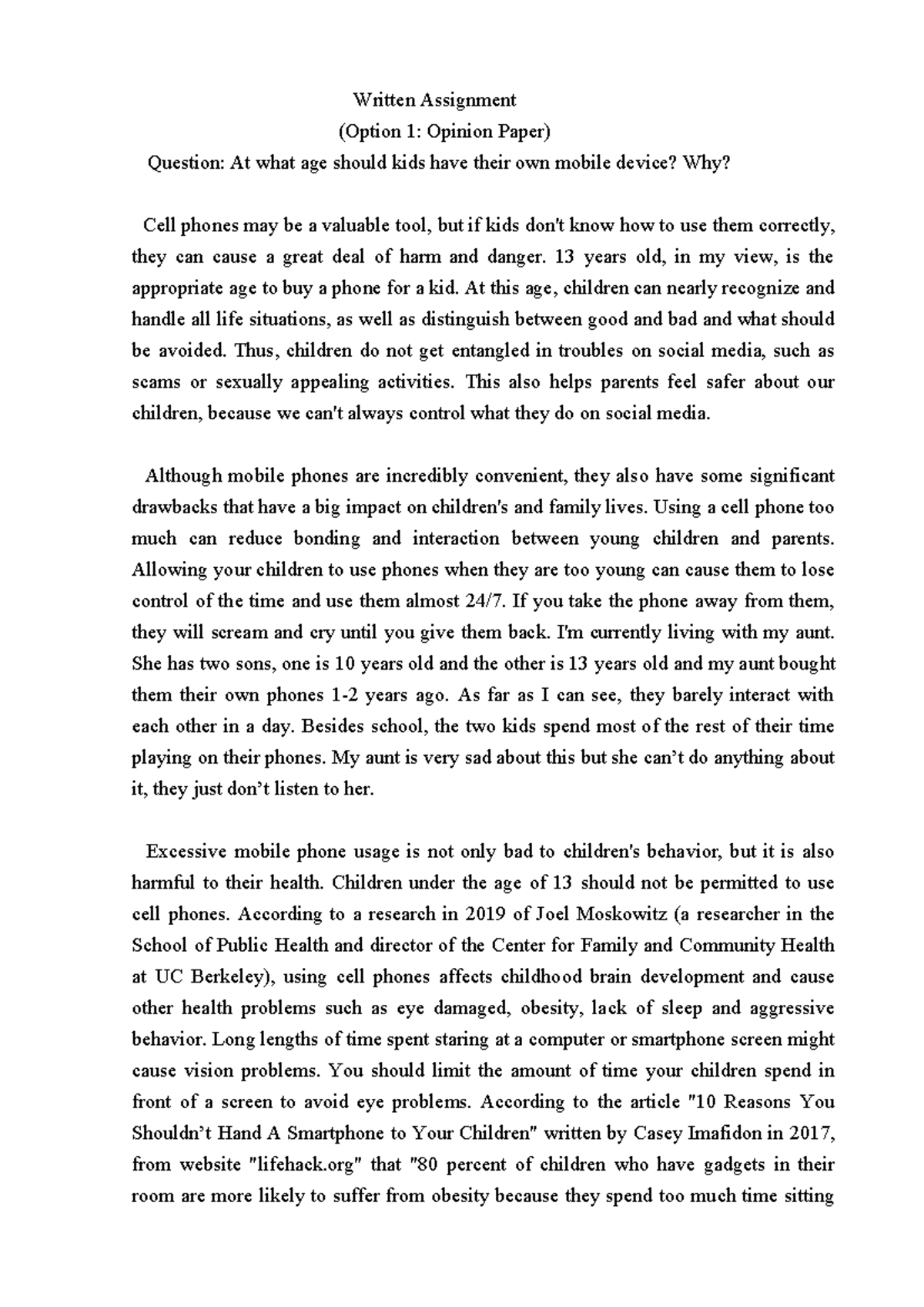 written-assignmen-1-written-assignment-option-1-opinion-paper