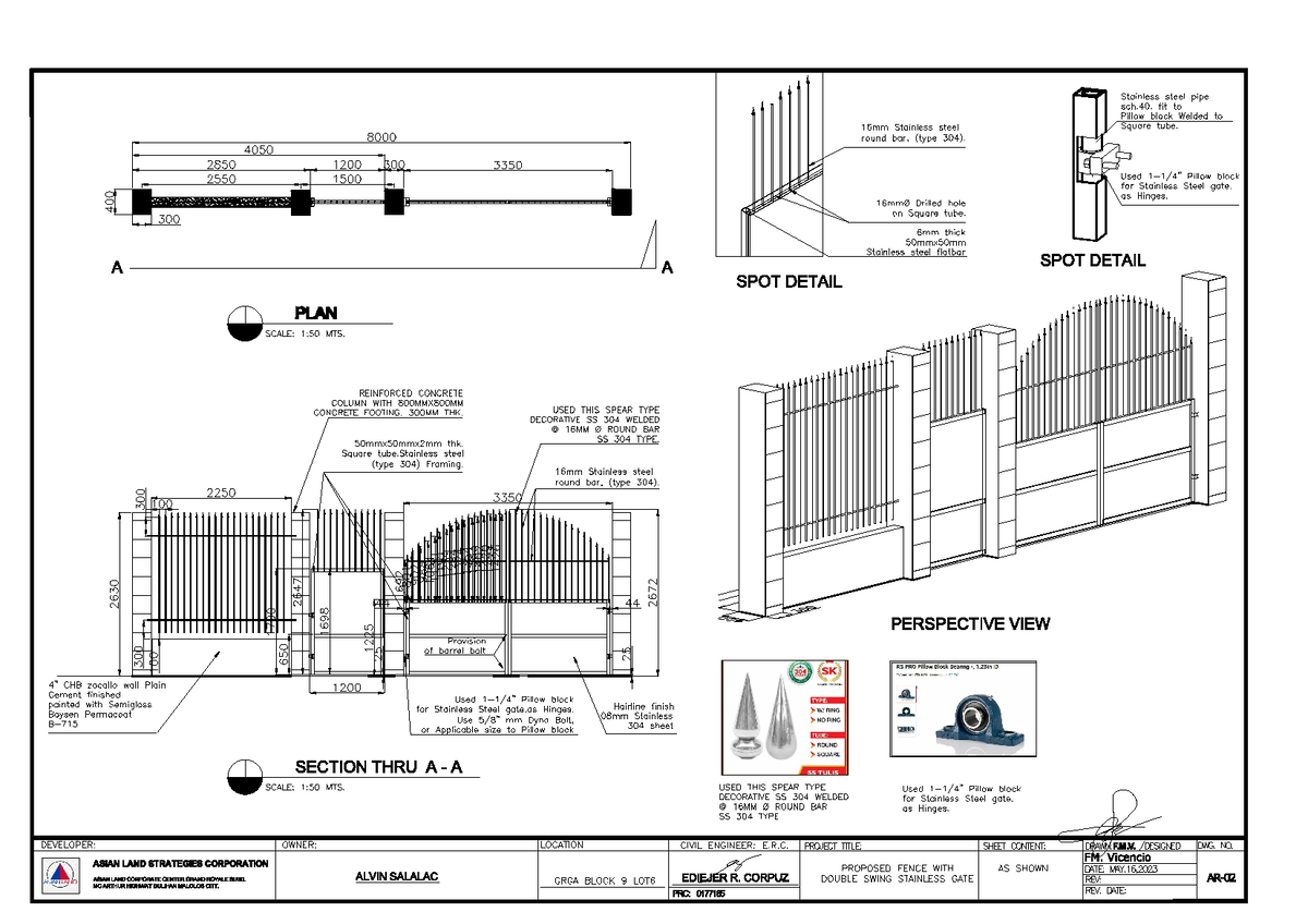 Perimeter Fence A02 - Design - Bachelor in Graphics Technology major in ...