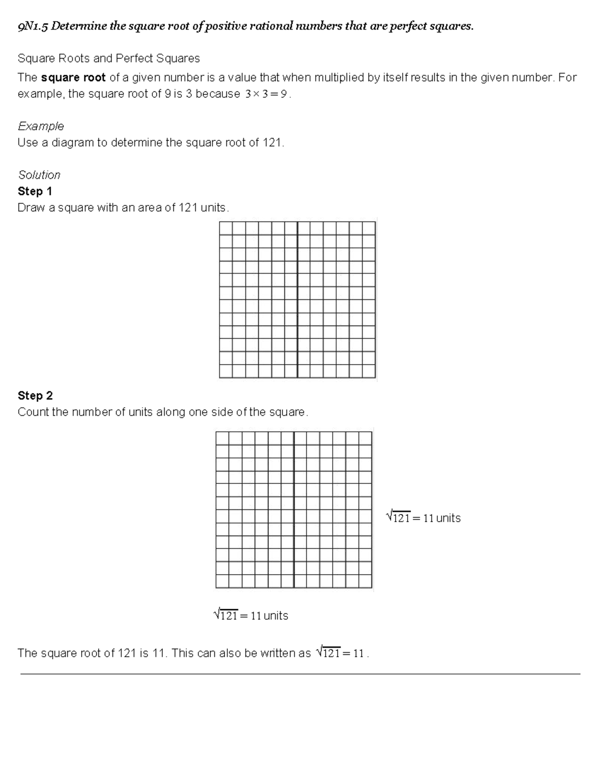 How to do square roots - Studocu