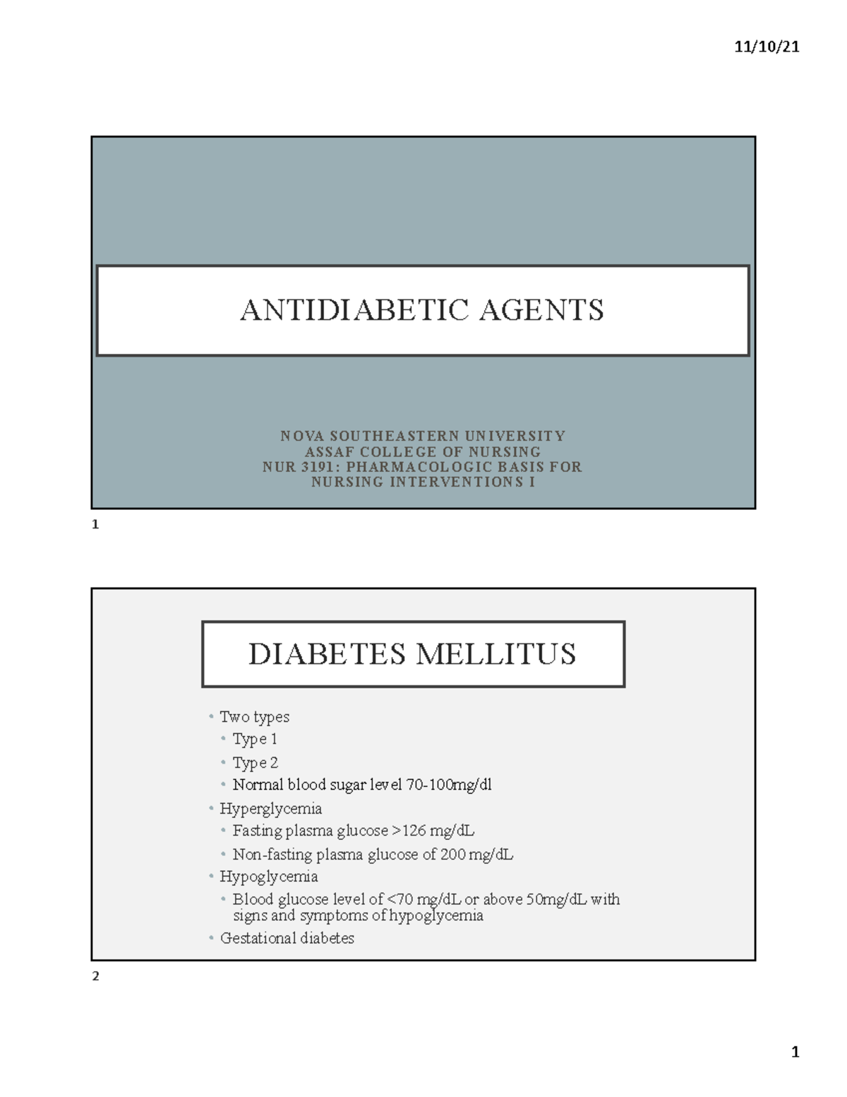 Antidiabetic Agents Medication and mechanism of action - ANTIDIABETIC ...